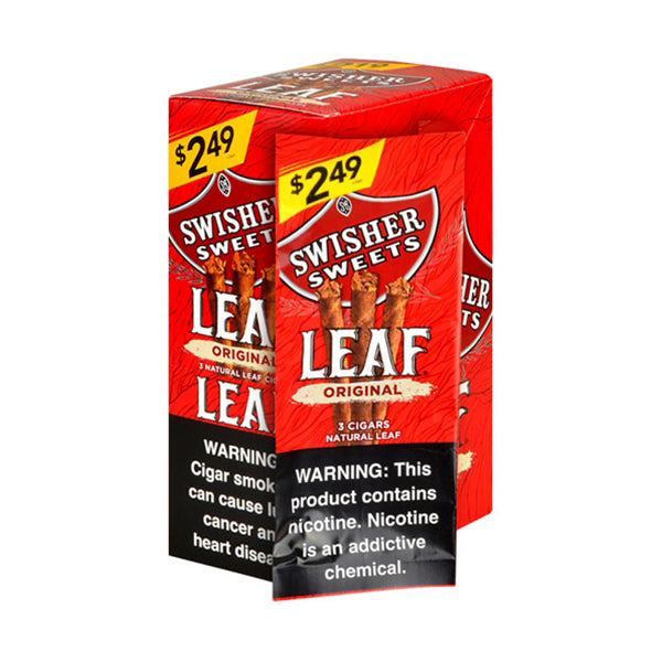 Swisher Sweets Leaf original with packaging