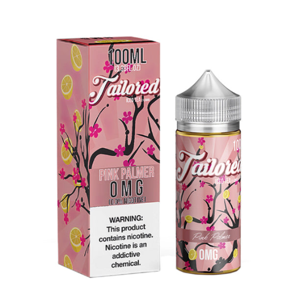 Pink Palmer by Tailored House Iced Tea Series 100mL with packaging