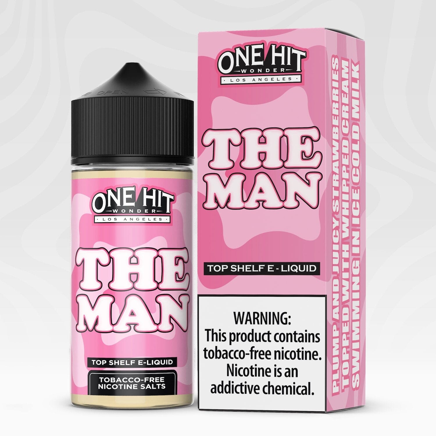 The Man by One Hit Wonder TF-Nic Series 100mL with Packaging