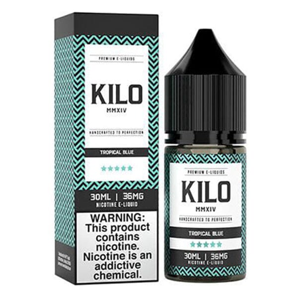  Tropical Blue by Kilo Salt E-Liquid with packaging
