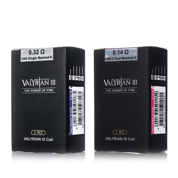 Uwell Valyrian 3 Replacement Coils | 2-Pack Group Photo packaging only