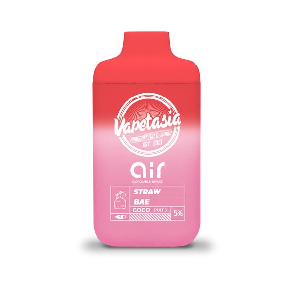 Vapetasia x Air Disposable 6000 Puffs | 11mL | 50mg straw bae