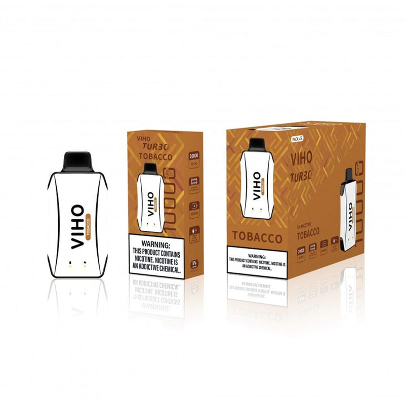 Viho Turbo Disposable - tobacco with packaging