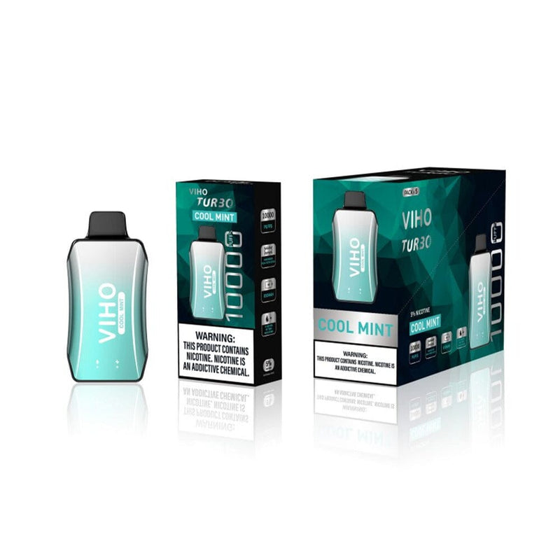 Viho Turbo Disposable - cool mint with packaging
