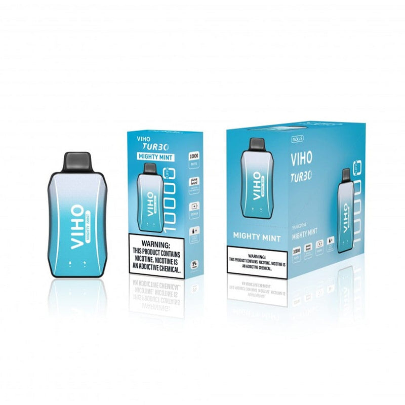 Viho Turbo Disposable - mighty mint with packaging