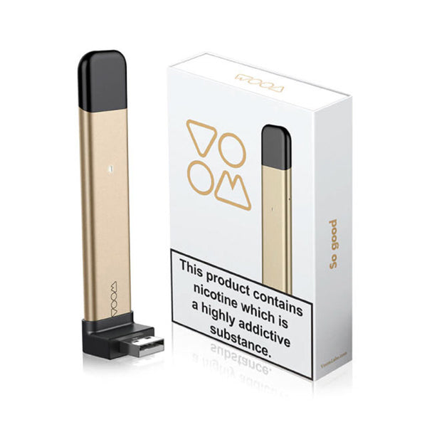 Voom Pod Starter Kit gold with packaging