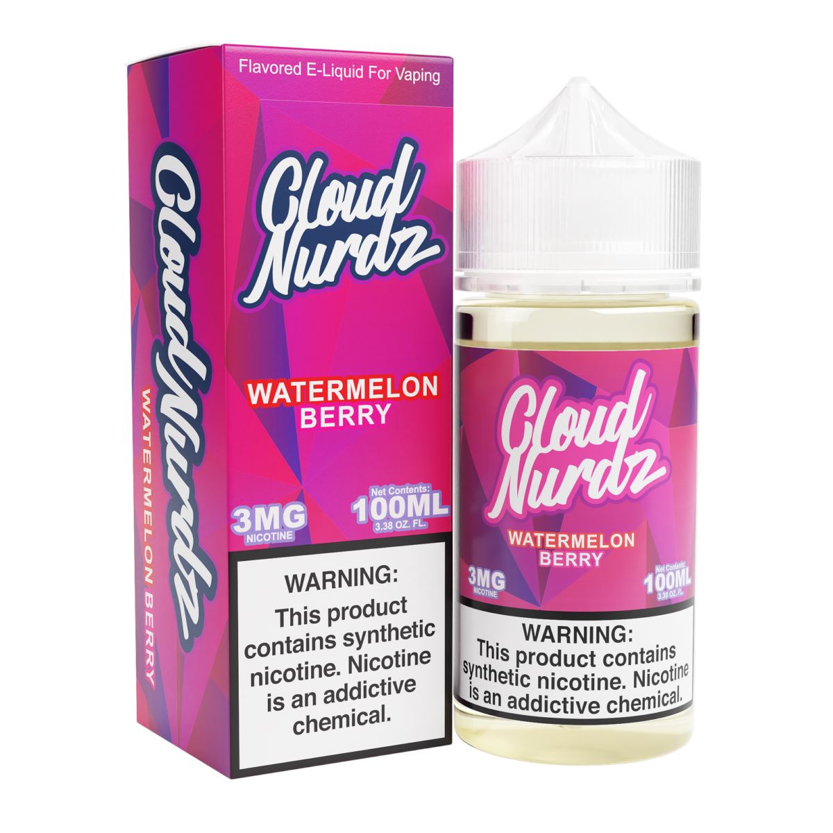 Watermelon Berry by Cloud Nurdz TFN 100ml with packaging