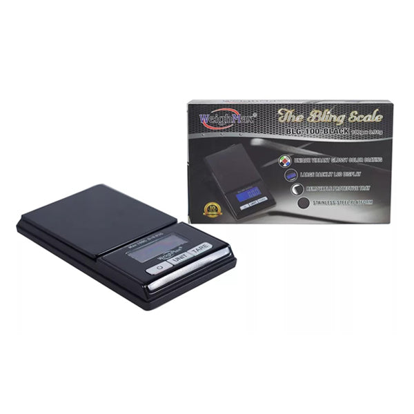 WeighMax (Scale) The Bling Scale BLG-100 black with packaging