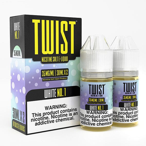 White No. 1 by Twist Salt E-Liquid | 60mL with Packaging