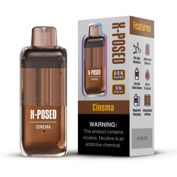 X-Posed 35K Disposable cinema with packaging