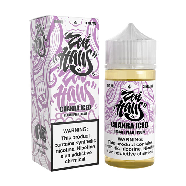 Chakra Ice Zen Haus 100mL with packaging