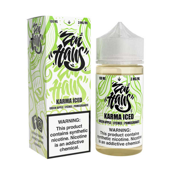 Karma Ice Zen Haus 100mL with packaging