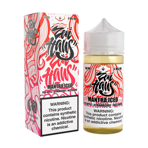 Mantra Ice Zen Haus 100mL with packaging