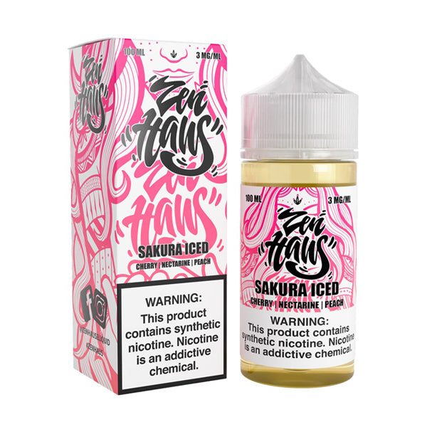 Sakura Ice Zen Haus 100mL with packaging