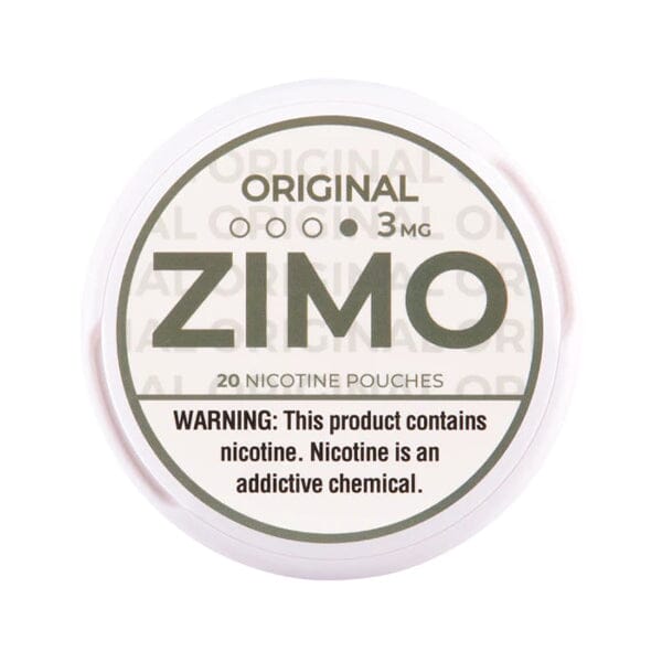 Zimo Nicotine Pouches 3-8mg 20pc Can 5pc Pack original