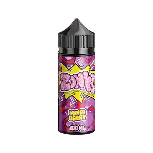 ZoNk! Mixed Berry by Juice Man 100mL Series Bottle