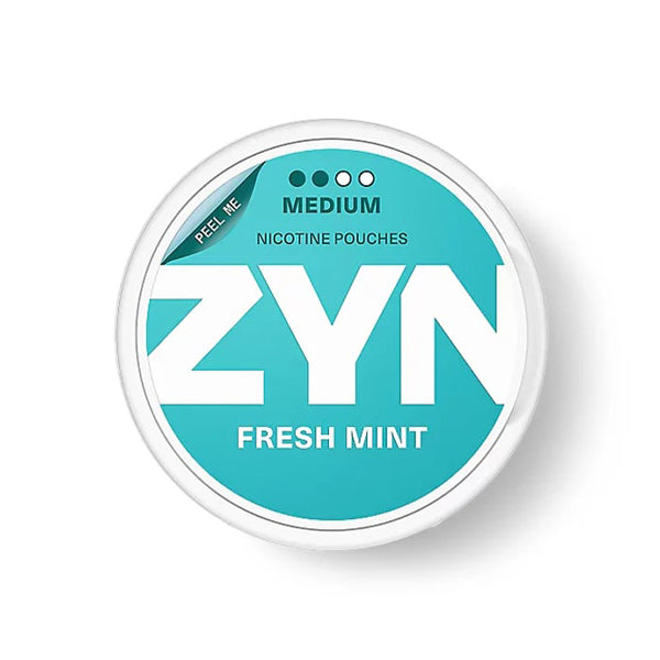 ZYN Nicotine Pouches eu edition fresh mint medium