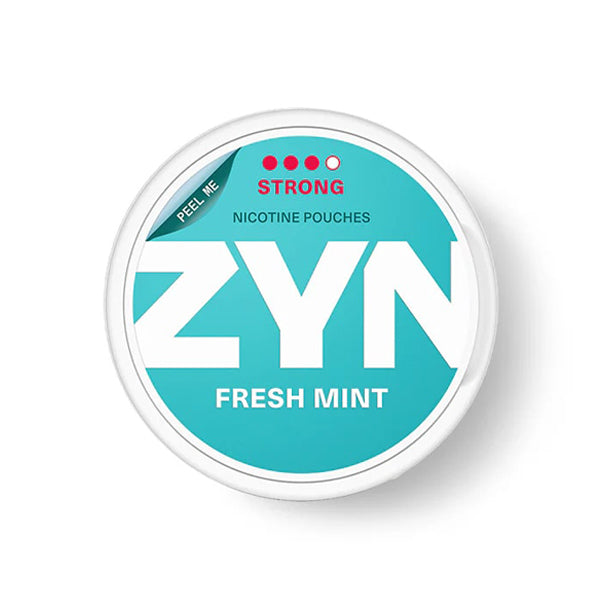 ZYN Nicotine Pouches eu edition fresh mint strong