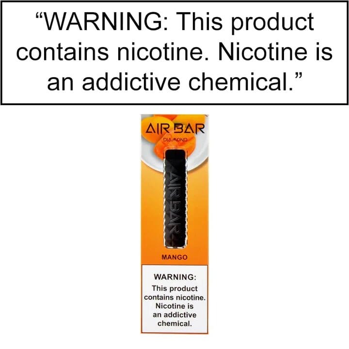 Air Bar Diamond Disposable 500 Puffs 1.8mL Mango Packaging