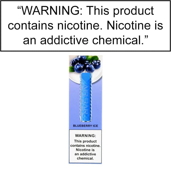 Air Bar Diamond Disposable 500 Puffs 1.8mL Blueberry Ice Packaging