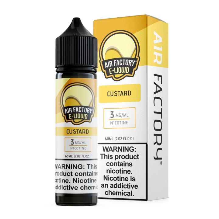 Custard by Air Factory eJuice 60mL with packaging