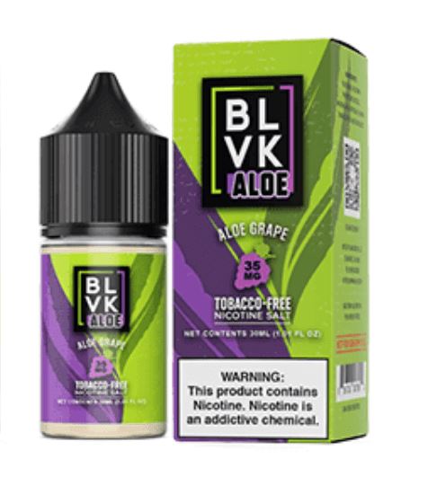 Aloe Grape by BLVK ALOE TF-Nic Salt Series 30mL with Packaging