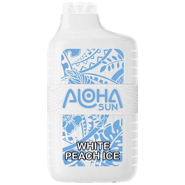 Aloha Sun TFN Disposable | 7000 Puffs | 15mL | 5% White Peach Ice