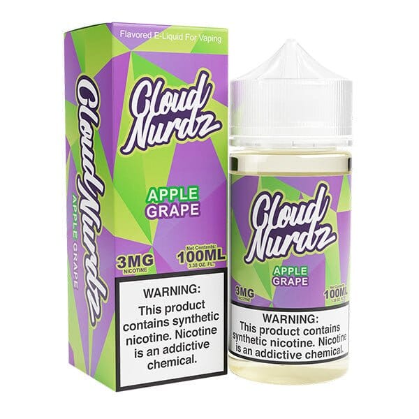Apple Grape by Cloud Nurdz 100ml with packaging