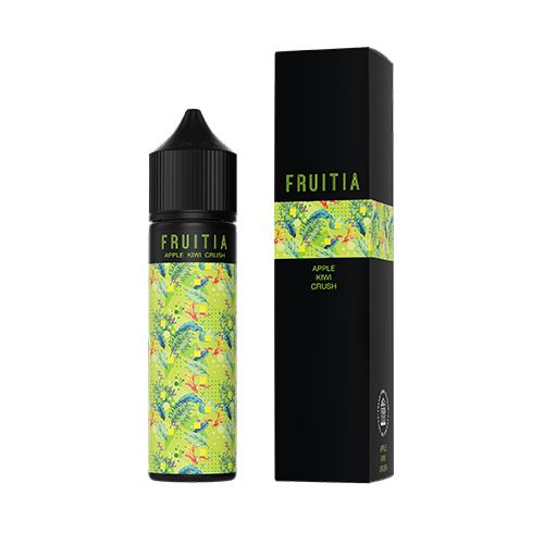 Apple Kiwi Crush by Fruitia 60ml with packaging