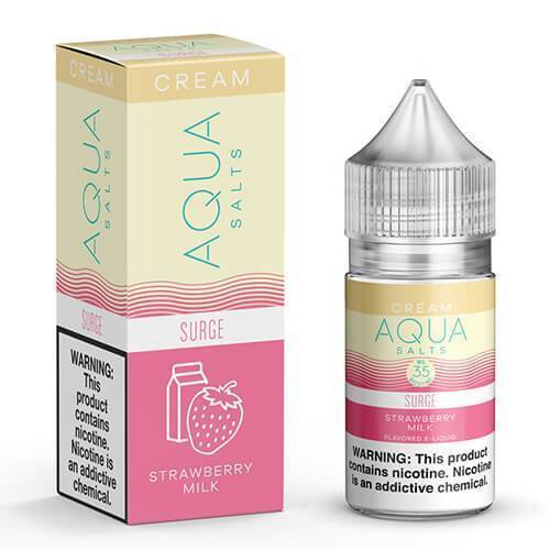 AQUA CREAM SALTS | Surge 30ML eLiquid with packaging