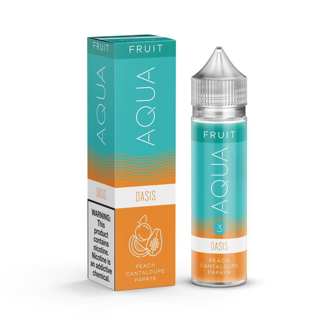 Oasis by AQUA Original E-Juice 60ml with packaging