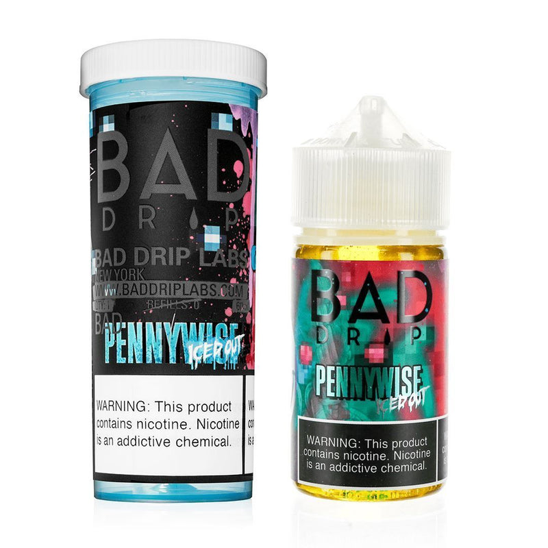 Pennywise Iced Out by Bad Drip E-Juice 60ml dropper bottle