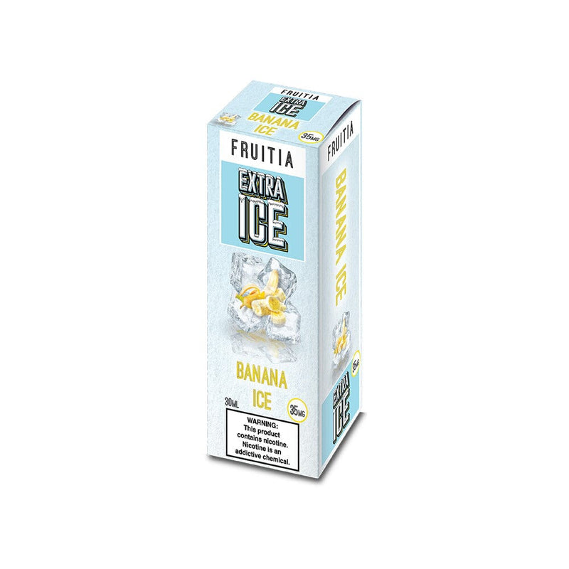 Banana Ice by Fruitia Extra Ice 30mL Packaging