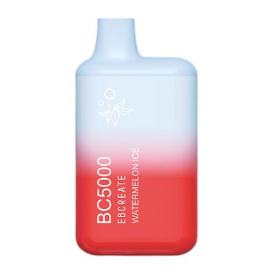 BC5000 (Non Branded EBDESIGN / Branded EBCREATE) Disposable | 5000 Puffs | 9.5mL | 0% watermelon ice