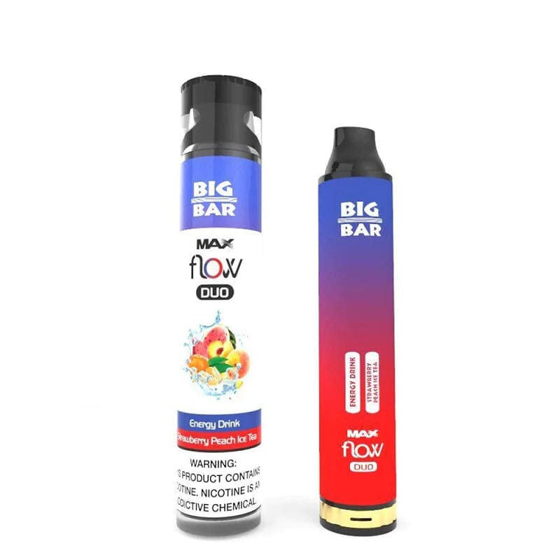 Big Bar MAX FLOW DUO Disposable | 4000 Puffs | 12mL energy drink with packaging