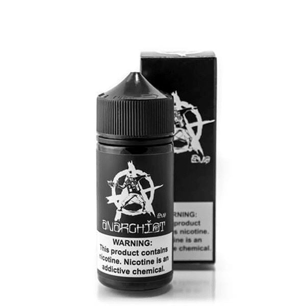 Black by Anarchist E-Liquid with packaging