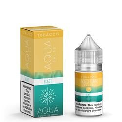 Blast (New Menthol) By Aqua Tobacco Salt E-Liquid 30mL with packaging