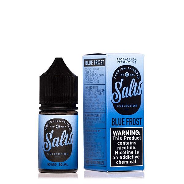  Blue Frost by Propaganda Salts 30ml with packaging