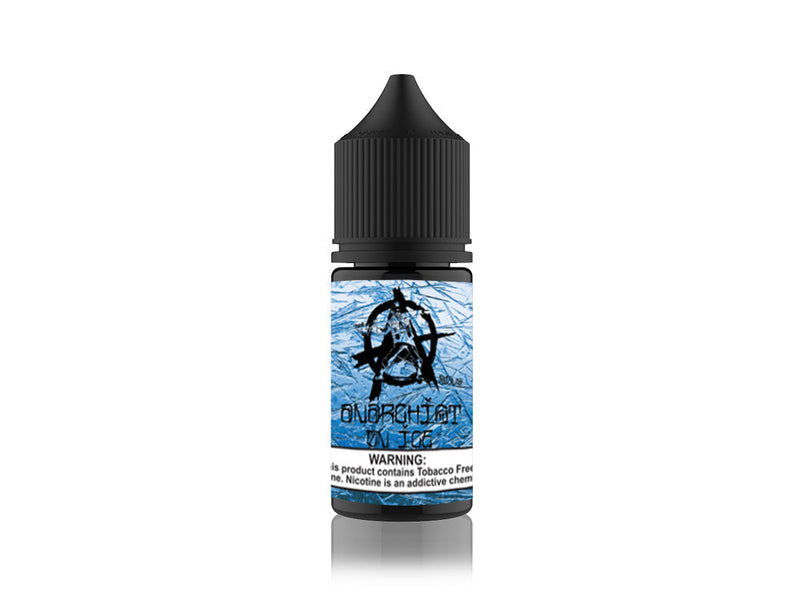 Blue on Ice by Anarchist Tobacco-Free Nicotine Salt 30ml bottle