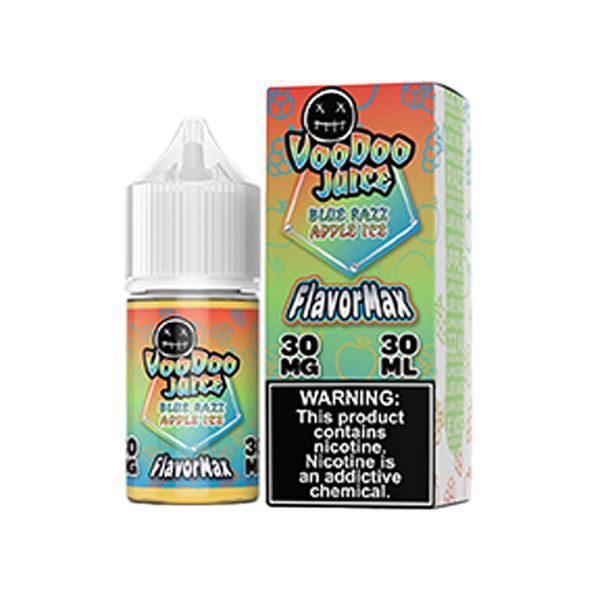 Blue Razz Apple Ice by Voodoo Juice FlavorMax Salts Series | 30mL with Packaging