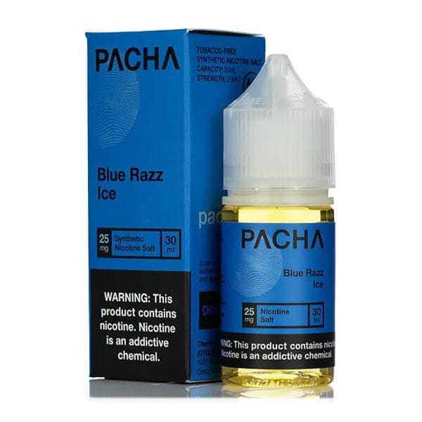 Blue Razz Ice by PACHAMAMA Salts TFN 30ml with Packaging