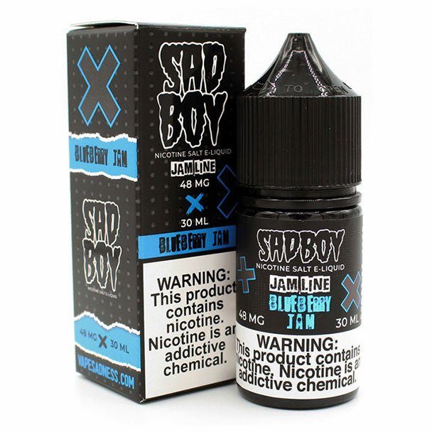Blueberry Jam Salt by Sadboy Salts 30ml with packaging