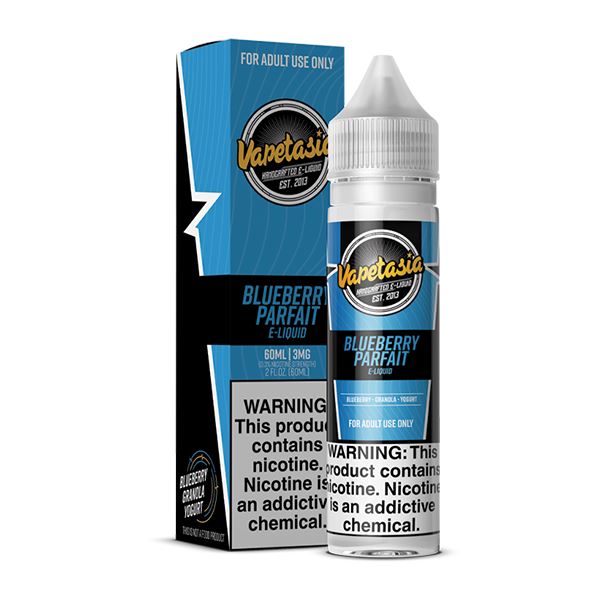 Blueberry Parfait by Vapetasia 60ml with Packaging