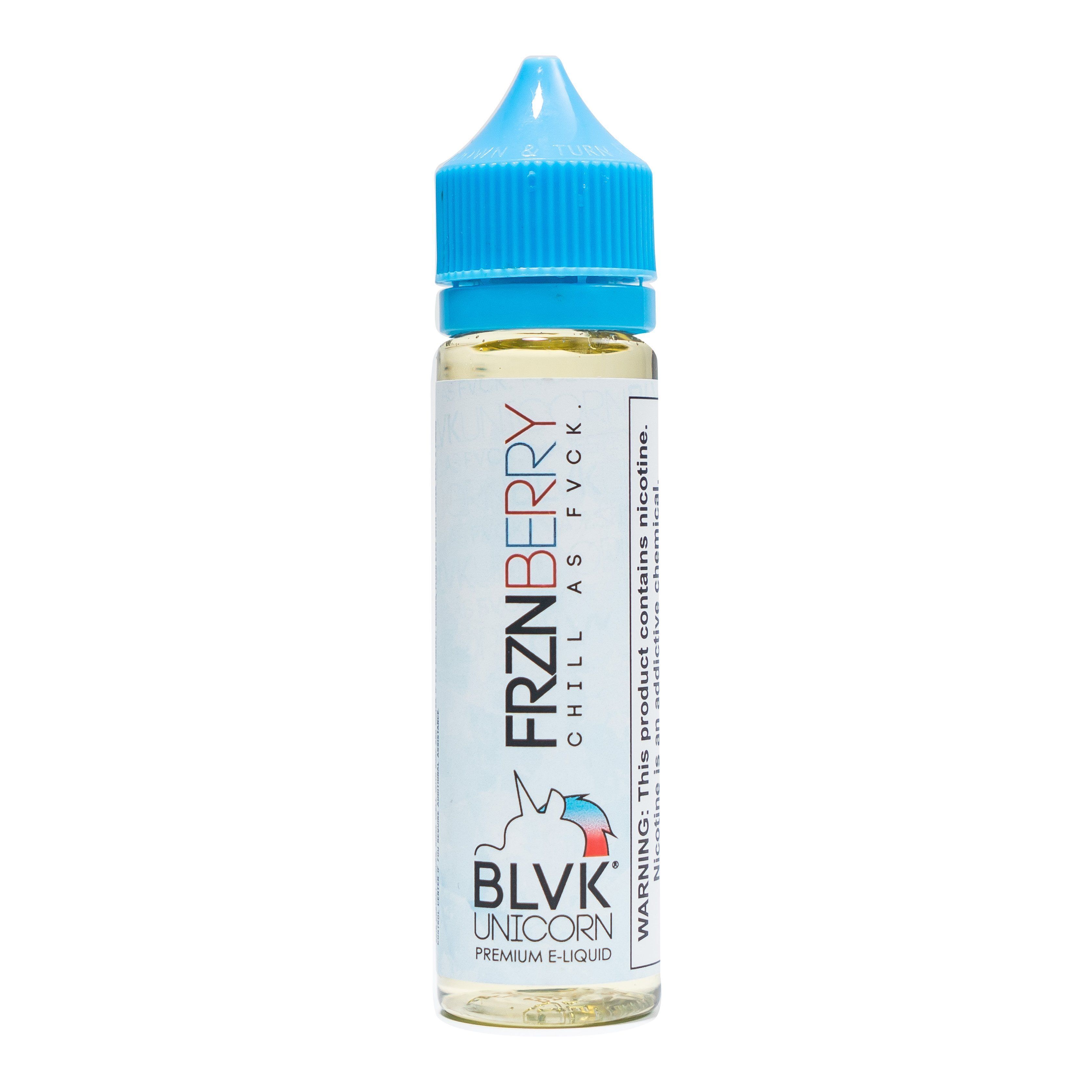 Strawberry Menthol (FRZNBerry) by BLVK Unicorn E-Juice 60ml bottle