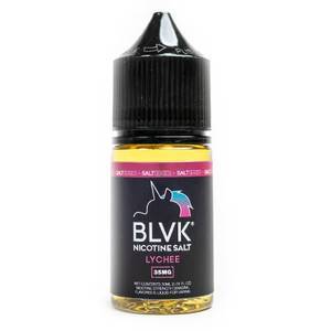 Lychee Menthol (Lychee) by BLVK Unicorn Nicotine Salt 30ml bottle