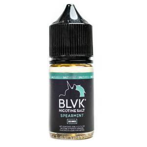 Spearmint Menthol (Spearmint) by BLVK Unicorn Nicotine Salt 30ml bottle