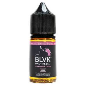 Creamy Strawberry (CRMY Strawberry) by BLVK Unicorn Nicotine Salt 30ml bottle