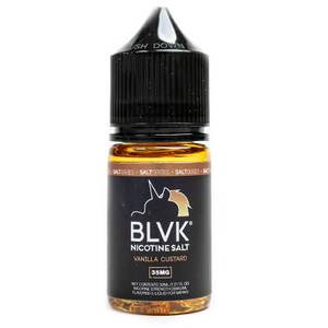 Original Custard (Vanilla Custard) by BLVK Unicorn Nicotine Salt 30ml bottle
