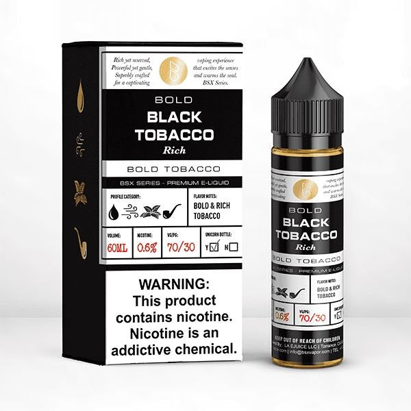 Bold Rich Black Tobacco by BSX TFN 60ml with Packaging