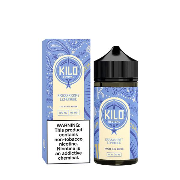 Brazzberry Lemonade by Kilo Revival 100ML with packaging